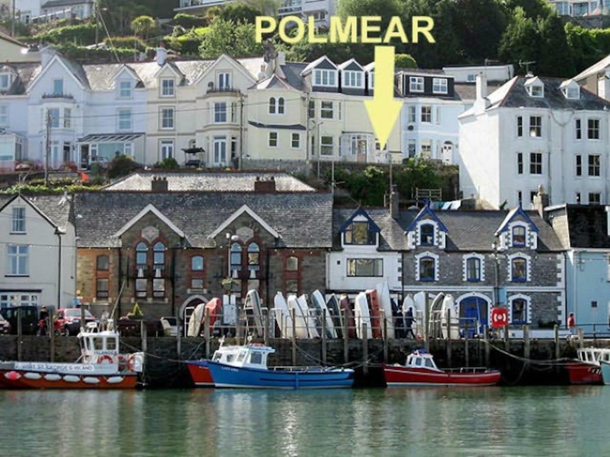 Polmear Harbour View With Terrace Apartamento Looe Exterior foto