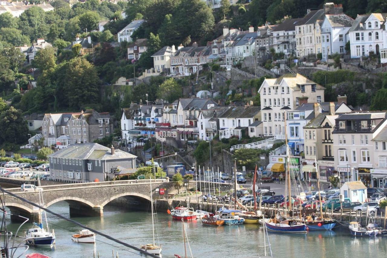 Polmear Harbour View With Terrace Apartamento Looe Exterior foto