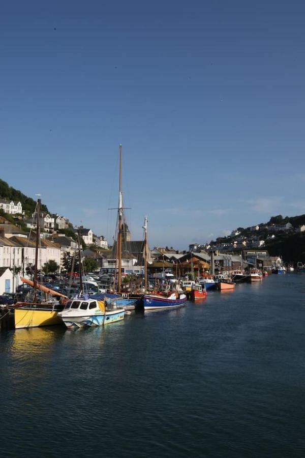 Polmear Harbour View With Terrace Apartamento Looe Exterior foto